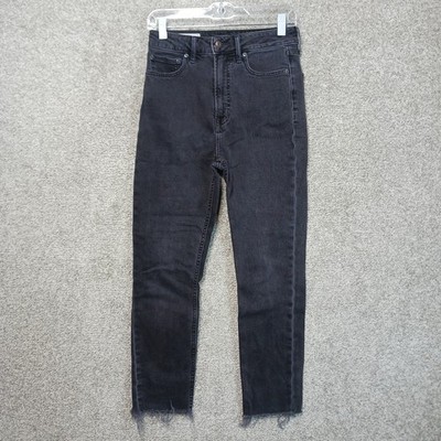 GAP Jeans Womens 28 Vintage Slim Sky High High Rise Frayed Hem Stretch Denim Pan