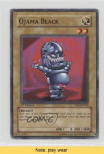 Ojama Black 1st Ed. YuGiOh Chazz Princeton Duelist Pack #DP2-EN004 2006 READ 0f8