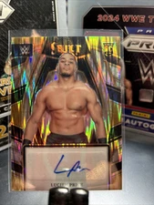 LUCIEN PRICE: 2024 Panini Select WWE RC🔥SILVER FLASH PRIZM AUTO🔥#SL-LPR SP NXT