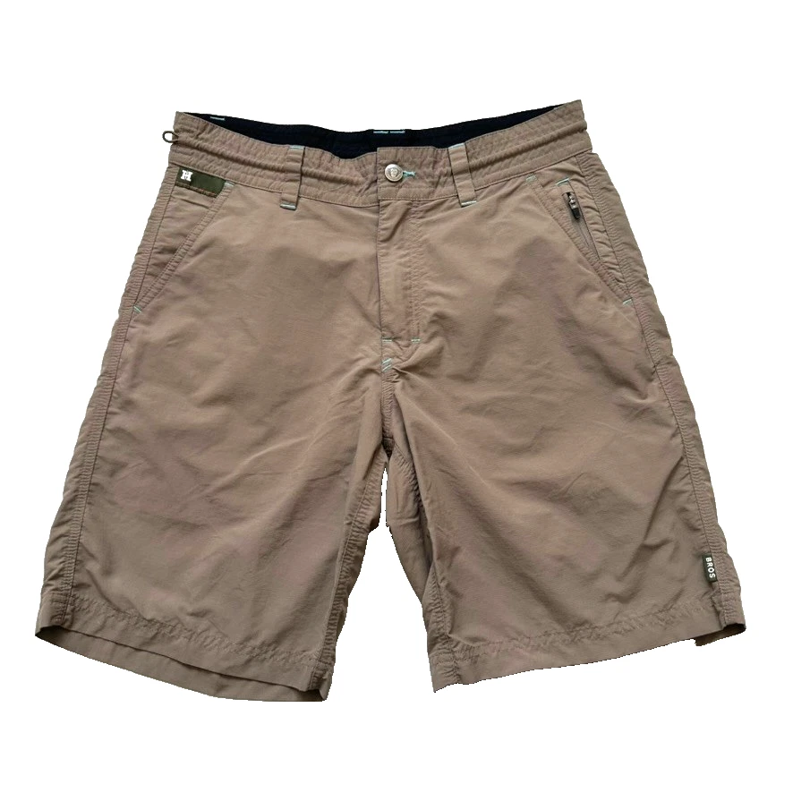 Howler Bros Horizon Hybrid Shorts Mens 31 Taupe 9" Inseam Cargo