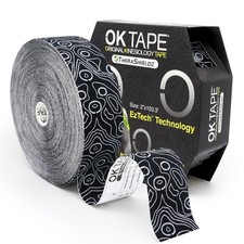 Kinesiology Tape Bulk 103 Feet Pro Adhesive Water Resistant Elastic Black