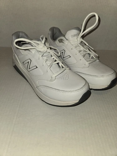 Scarpe da passeggio New Balance 928v3 uomo pelle bianca larghe MW928WT3 misura 8 larghezza D