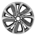 Refurbished Machined and Painted Gloss Black Aluminum Wheel 19 x 7