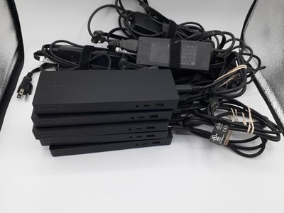 (5) HP USB-C Dock G4 Docking Station L13898-002 + 90W Power Supply + USB-C Cable