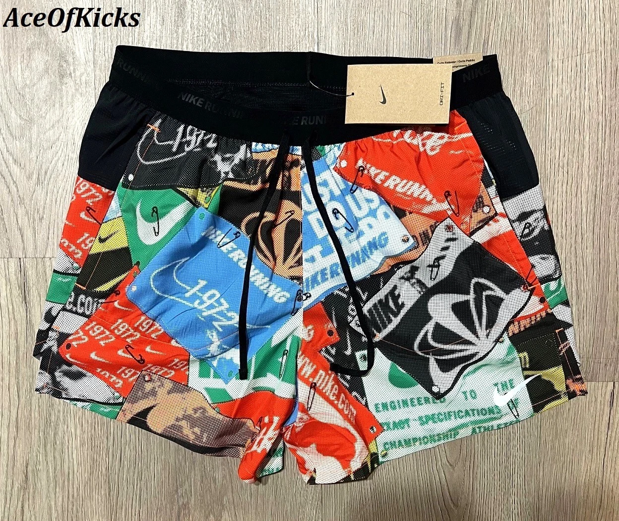 Nike Dri-Fit Stride Run Energy 5" Shorts Orange Black SZ M-XL Men's HJ4162-803
Opens in a new window