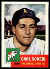 Carl Scheib 1991 Topps Archives 1953 #57