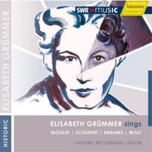 Elisabeth Grümmer Elisabeth Grummer Sings Mozart, Schubert, Brahms and Wolf (CD)