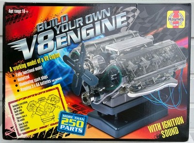 Haynes Build Your Own V8 Engine Scale Model Kit Motormodell Modellbausatz OVP!