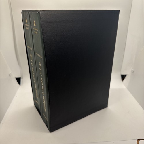 Abraham Lincoln A Life by Michael Burlingame 2 Volume Box Set 2009 - Picture 4 of 8