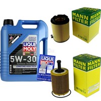 Mann Inspektionspaket Liqui Moly 5L 5W-30 FüR Vw Caddy Iii Kasten 2.0 Sdi