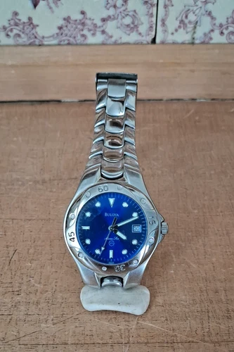 Bulova Marine Star. Vintage Wristwatch. Original Bracelet. New Battery.