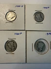 1919, 1920 P, 1920 P, 1920 S Mercury Dime