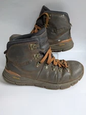 Danner Men Mountain 600 Leaf GTX 4.5" Loam Brown Sz 7 EE Work Hiking Boots