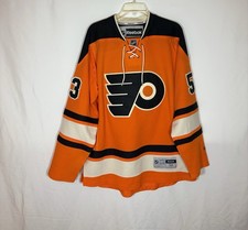 Reebok Philadelphia Flyers #53 Gostisbehere 2012 Winter Classic Hockey Jersey M