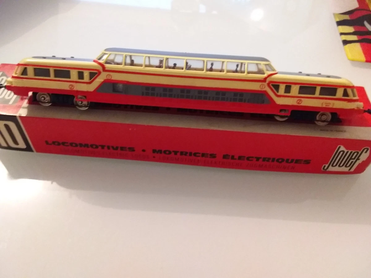 Autorail Jouef Panoramique HO échelle Plastique Vintage Made In France