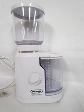 DeLonghi Electric Burr Coffee Spice Grinder Mill DCG-4 - Tested & Works