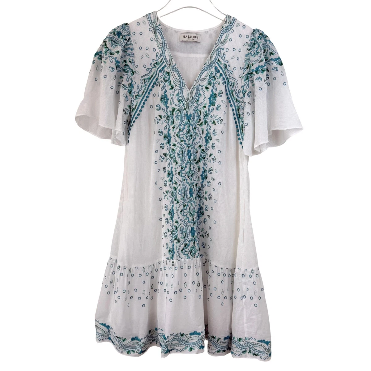 Robe Hale Bob En Dentelle à Manches Longues - Modèle 0TUM6722, Neuve Avec étiquettes