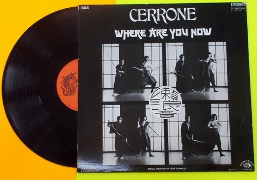 CERRONE Where Are You Now 1983 FRENCH 12" Single Nude Cover Art HI NRG #6440 - Picture 3 of 7