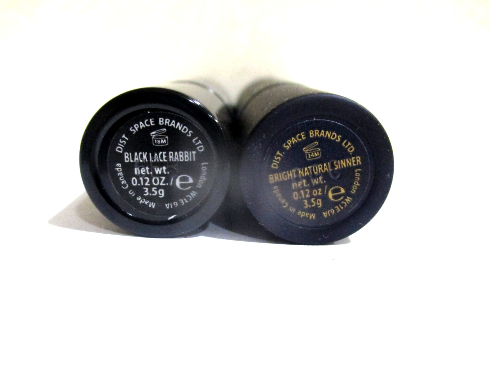 Lipstick Queen ~ Smokey Lip Kit- 1 Black Lace Rabbit & 1 Bright Natural Sinner