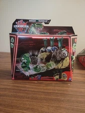 Spin Master Bakugan Training Set Titanium Trox Dinosaur NIB