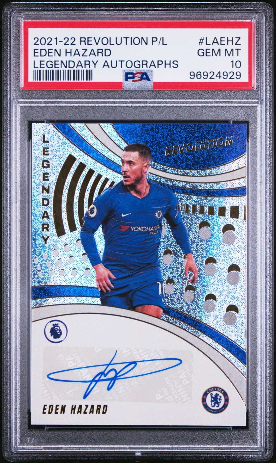 2022 Panini Revolution Eden Hazard 挿そ Auto 2022 Panini Revolution Eden Hazard 挿そ Auto
