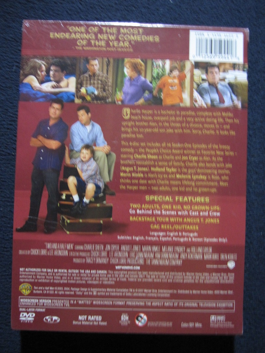 Two and a Half Men: Season 1 [DVD] 883929278046| eBay