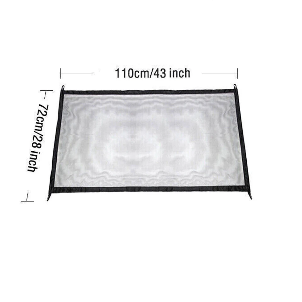 Retractable Dog Gate Baby Safety Barrier Foldable Stair Pet Child Gate UK - Image 2 of 4