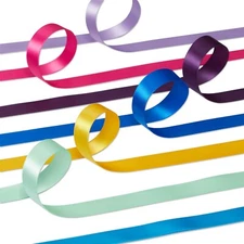 Keedil® Grosgrain Taffeta Polyester Ribbon For Apparel, Crafts, Gifts, & More