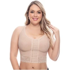 UPLADY 7581 POST OP HIGH COMPRESSION WAIST LENGTH POSTURE CORRECTOR BRA