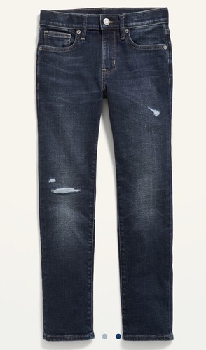 Old Navy Dark Blue 360 Stretch Slim Fits Boys Size 18 Plus NWT