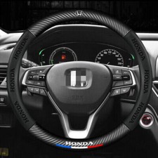 15 38cm Steering Wheel Cover Genuine Leather ...