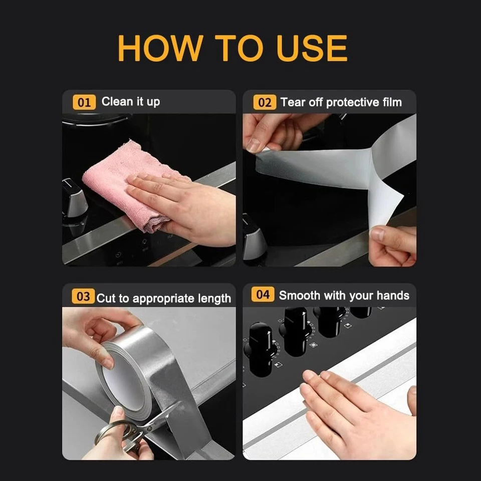 Thicker Aluminum Tape 2inch x 30 feet Silver Tape Insulation Ductwork - Image 4 of 4