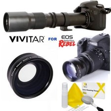 500MM HD ZOOM TELEPHOTO LENS  WIDE ANGLE LENS FOR CANON EOS REBEL ALL MODELS