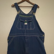 Liberty Denim Overalls Men  s Size 42x30 Carpenter Bib Blue Work Utility Outdoor