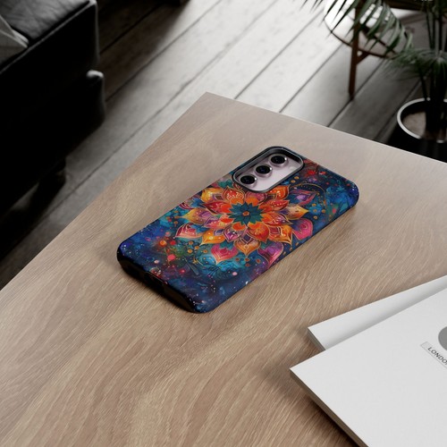 Mandala Flower Watercolor Phone Case for iPhone, Samsung Galaxy, Pixel - 第 182/256 張圖片