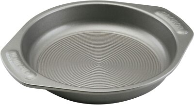 Circulon Total Nonstick Baking Pan / Nonstick Cake Pan, Round - 9 Inch, Gray