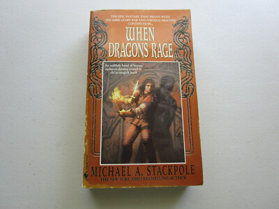 When Dragons Rage Michael A. Stackpole, Fantasy, Mass Market Paperback