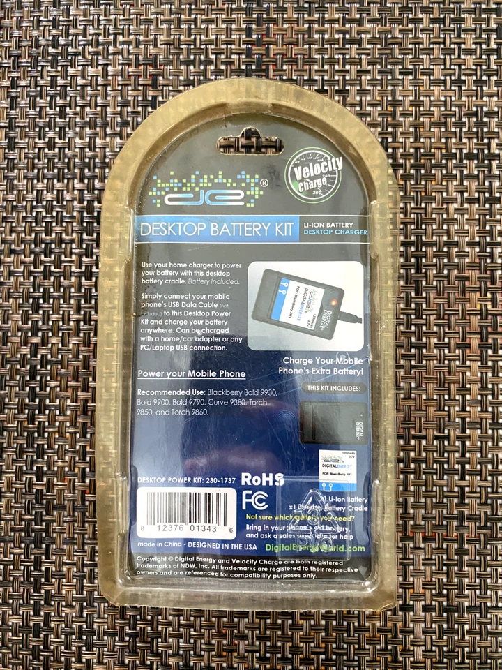 Base de carga de batería Digital Energy MultiCharge para BlackBerry JM1 Foto 2 de 2