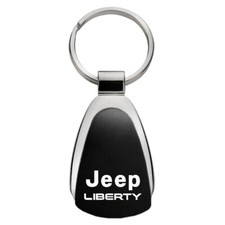 Jeep Liberty Tear Drop Key Ring Black Jeep Liberty Tear Drop Key Ring Black