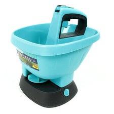 Garden Manual Electric Seeder Seed Dispenser Planter 2.7L Spreader Grass Battery