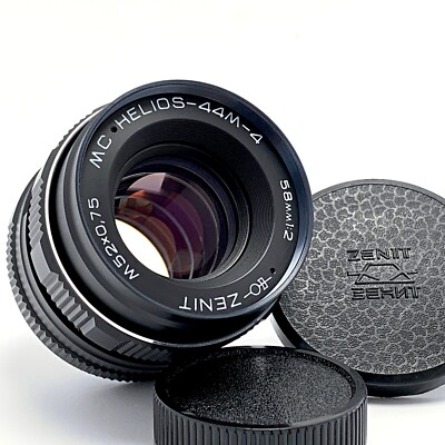   NEW   MC HELIOS 44m-4 f2/58mm  - M42  - Made in the former Soviet Union -  4