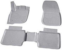 3D Gummi FußMatten FüR Ford Mondeo V | BJ Ab 2014> | Grau Passgenau Mit Rand