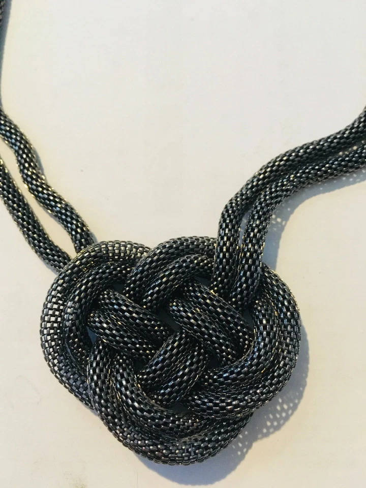 Apt 9 black Celtic knot necklace FREE SHIP! - Image 2 of 4