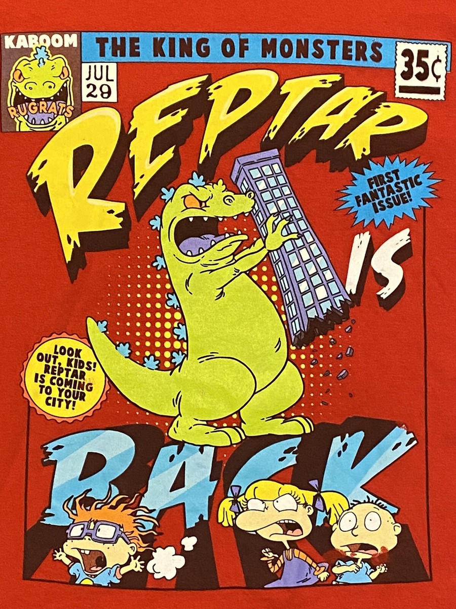 Nickelodeon Rugrats Cartoon Reptar Dinosaur King of Monsters Comic