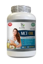 gut health supplement - MCT OIL - Natural mct oil capsules 1 Bottle