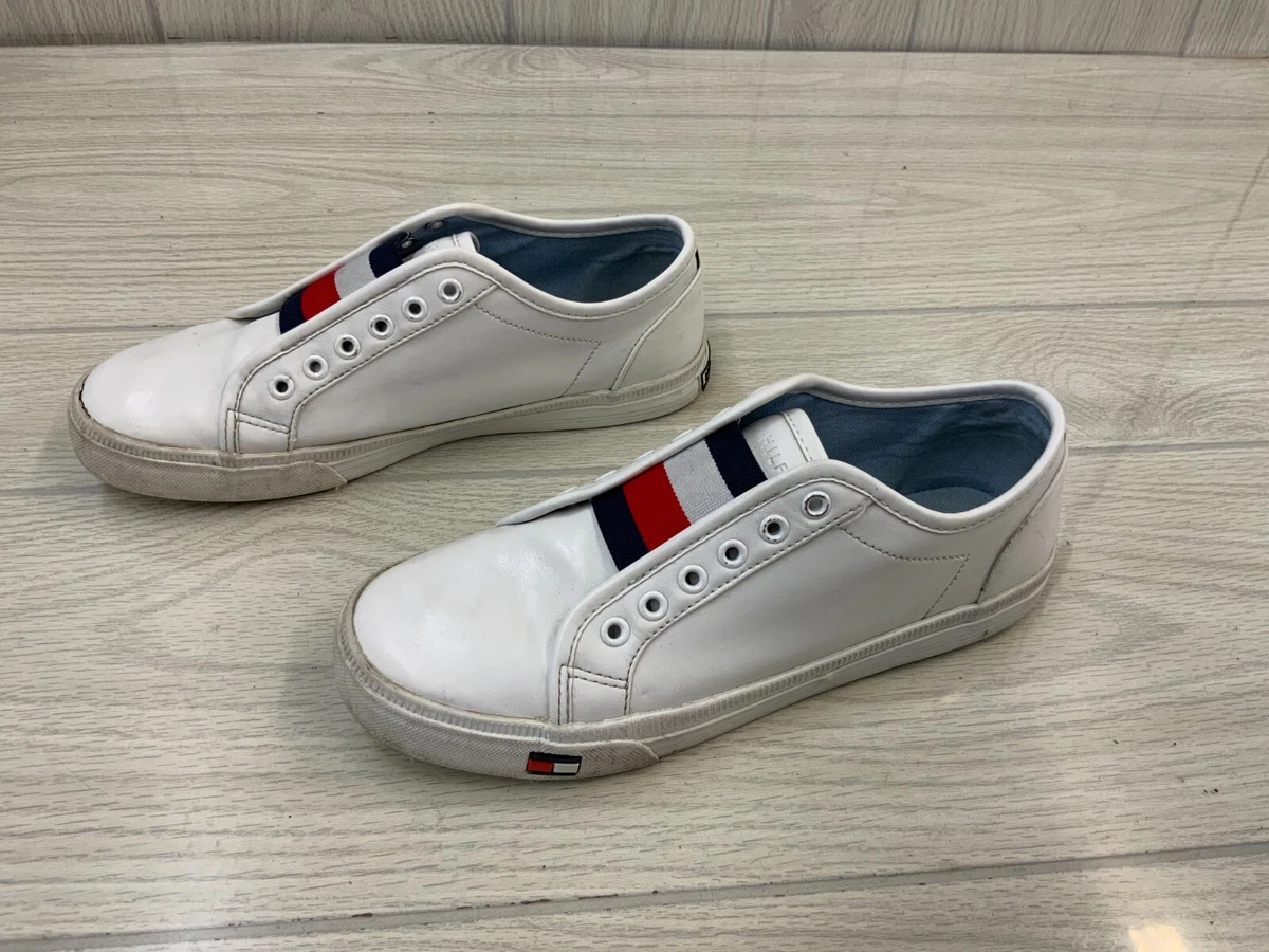 Tommy Hilfiger Anni Slip On Sneakers Women s Size 7 M White MSRP