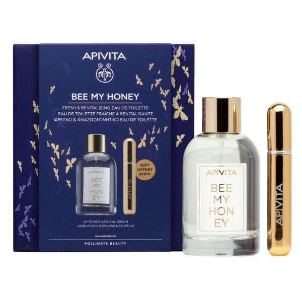 Apivita Bee My Honey eau de toilette 100 ml + spray perfume recargable 8 ml