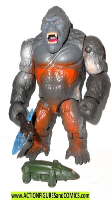 【中古】KING KONG VS GODZILLA Godzilla vs Kong 6 inch KING KONG Hong Kong City Battle complete