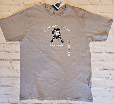 Life is Good Tampa Bay Lighting Hockey Jake SS TEE T-Shirt Men's