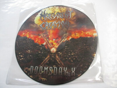 MALEVOLENT CREATION - DOOMSDAY X - LP PICTURE DISC VINYL BRANDNEU 2008